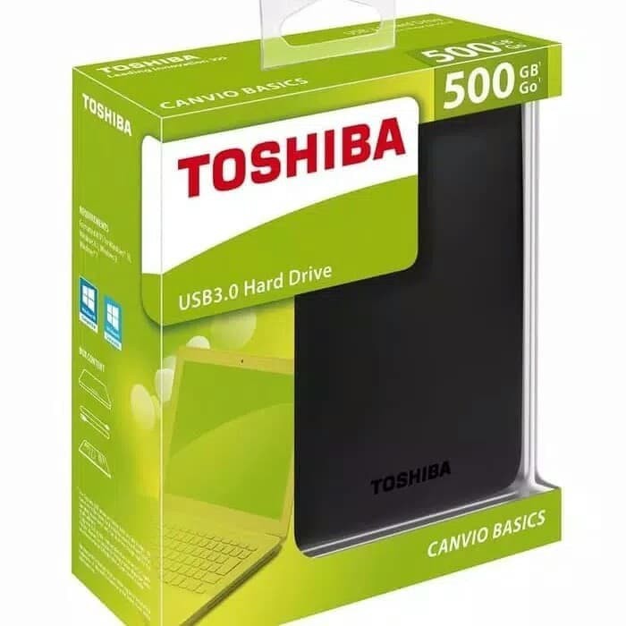 HDD EXTERNAL TOSHIBA BASIC 2,5&quot; 500GB 1TB 2TB