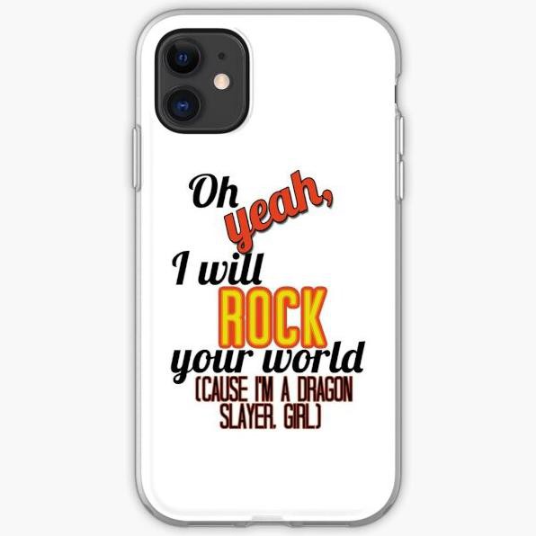 NSP: DRAGON SLAYER CASING IPHONE XS MAX 12 11 8 PLUS PRO CASE YTR2371