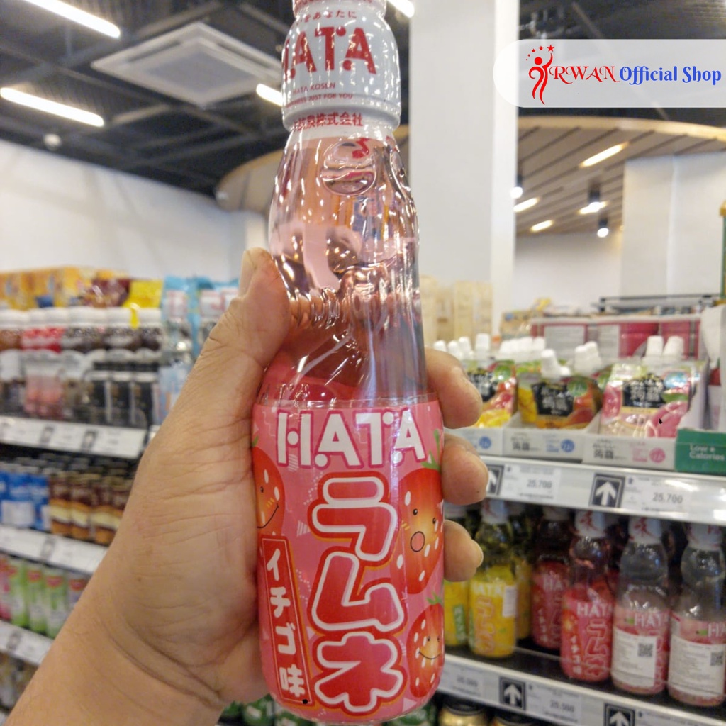 

Hata Ramune Strawberry Minuman Soda Oreiginal dari Jepang