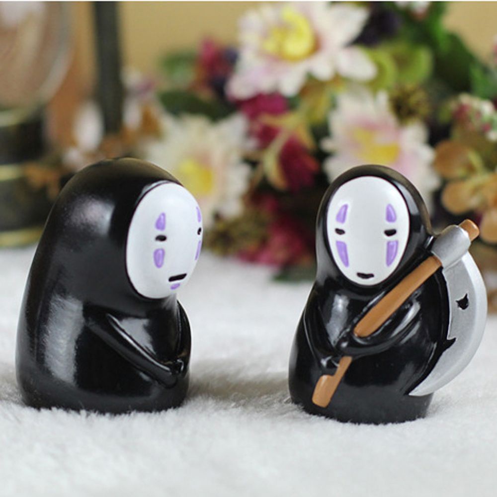 Needway  Japan Anime Anime Spirited Away Home Decor Faceless Man No Face Man Figure Collection Model Figure Toys Model Toy Toy Gifts Collection Gifts Gost Action Figure