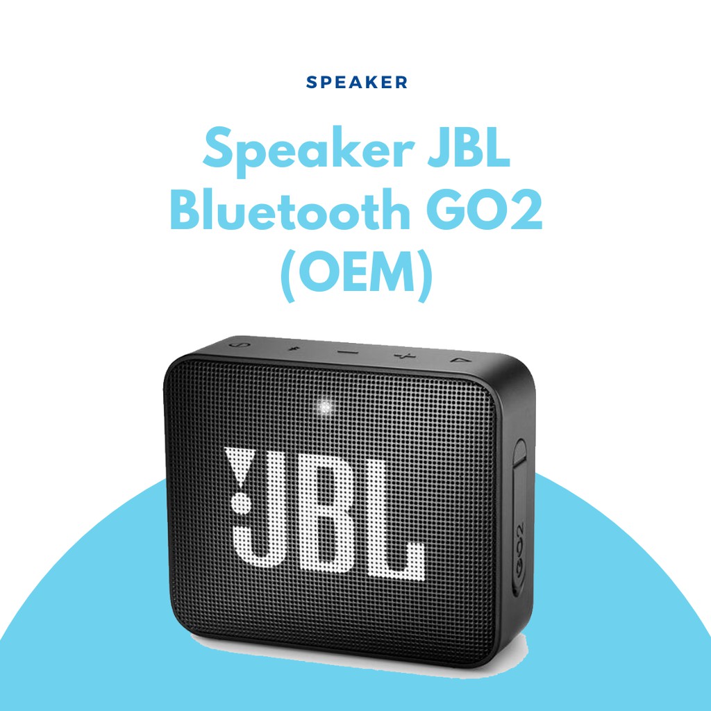 Speaker JBL Bluetooth GO2 Wireless Portable (OEM)