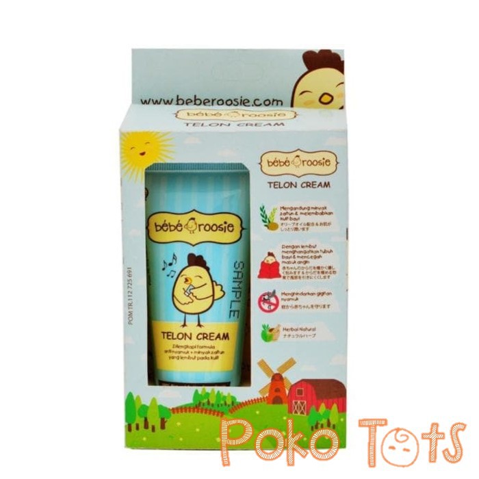 Bebe Roosie Telon Cream 60gr Baby Telon Krim Bayi Beberoosie WHS