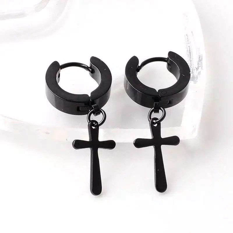 BP0143 - Anting TUSUK Tindik Pria Wanita Kpop Korea BTS EXO GOT7