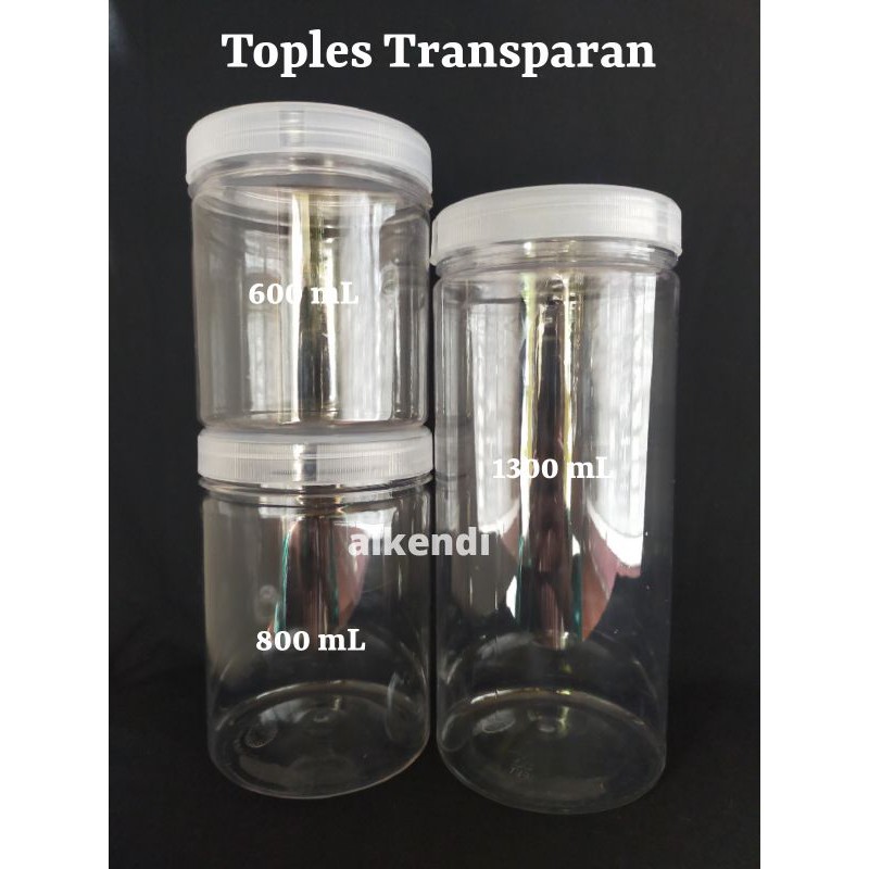 TOPLES TRANSPARAN 1300 ML