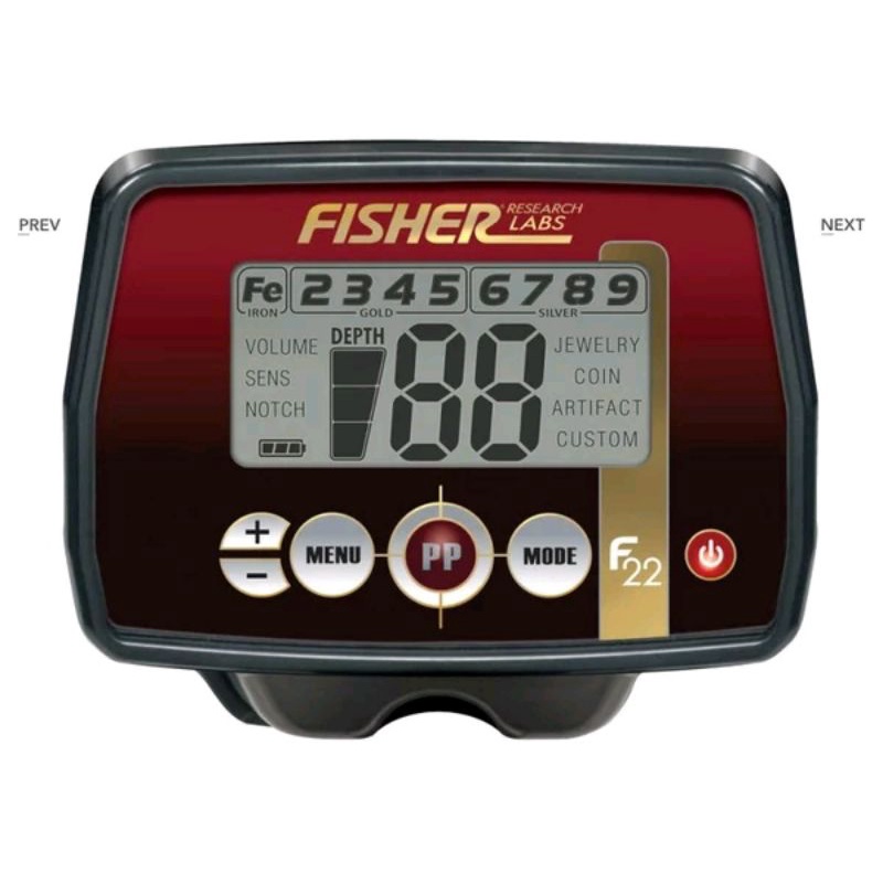 Jual Fisher Labs F22 Weatherproof Metal Detector