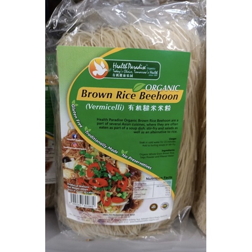 

Organic Brown Rice Vermicelli/Beehoon