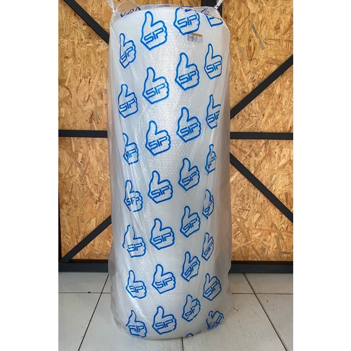 

Ginger Gosend Plastik Bubble Wrap 50m x 125cm Putih & Hitam SIP - 2,4kg & 3kg - Putih, 3kg