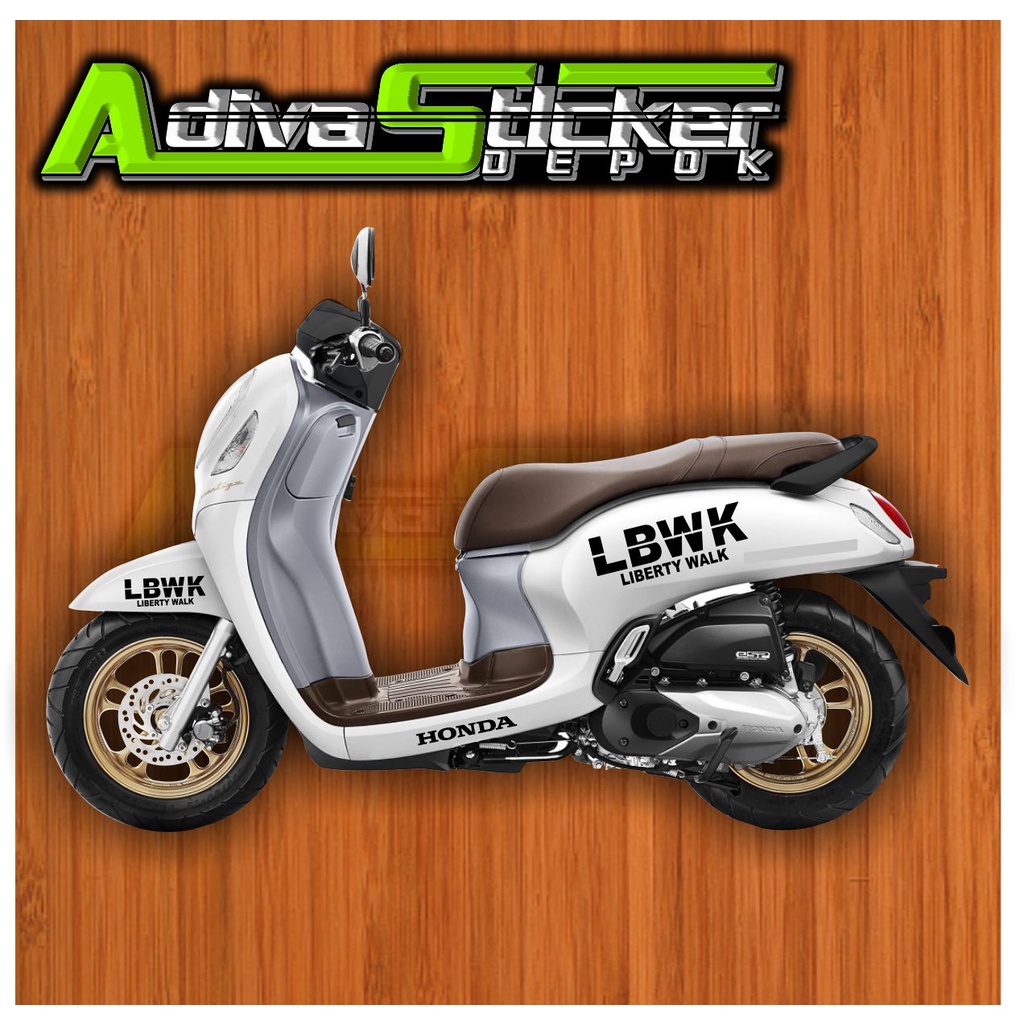 CUTTING STICKER LBWK LIBERTY Body Samping Scoopy