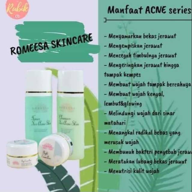 romeesa skincare acne