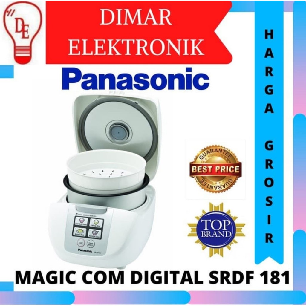 Magic Com Panasonic SRDF 181 Digital Magic Com Fuzzy Logic 4in1