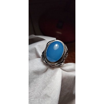 Natural sepirtus batu raja biru langit