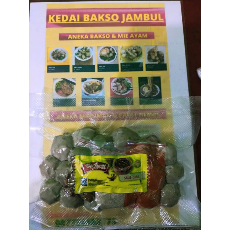 

Frozen Food Bakso Kecil Isi 15
