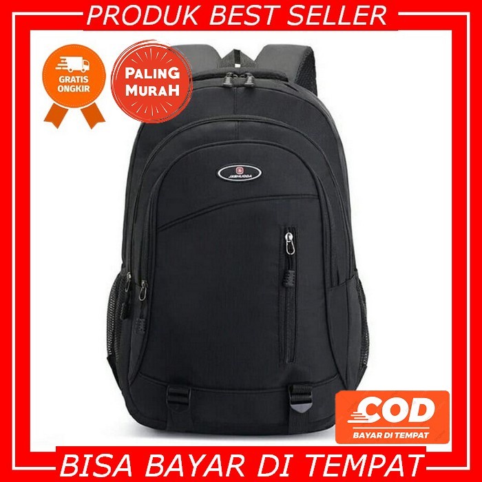 Tas Sekolah Pria Ransel Gendong Backpack Kerja Sd Smp Sma Kuliah Laptop Kekinian Terbaru Keren Bagus
