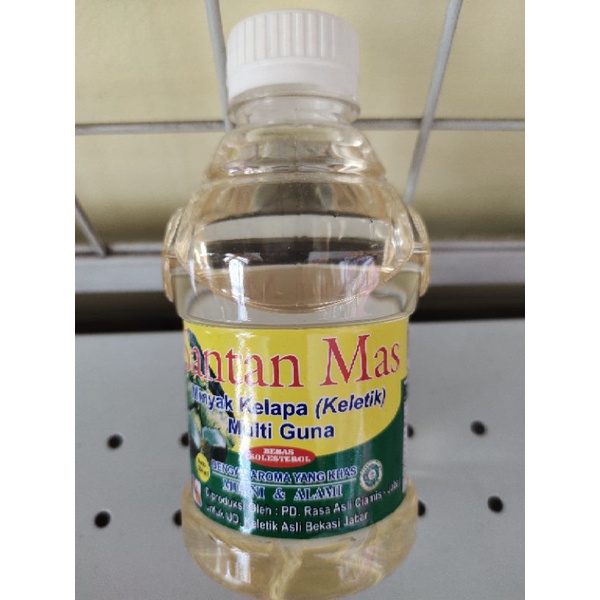

Minyak kelapa/minyak keletik/santan mas