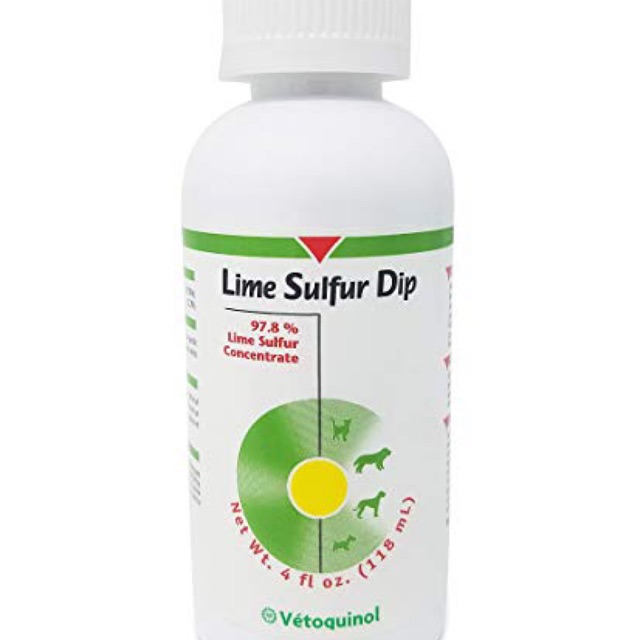 Lime sulfur for dogs
