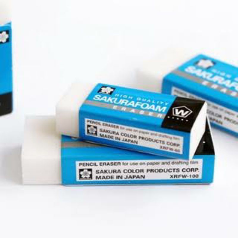 SAKURA FOAM ERASER W PENGHAPUS HAPUSAN