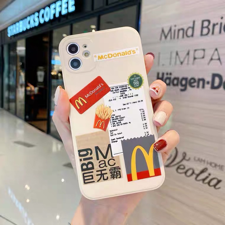 [TPC] Casing Iphone HP 6 6S 7 8 PLUS X XS MAX XR 11 12 13 MINI PRO PROMAX IP049 Mc Donalds Case