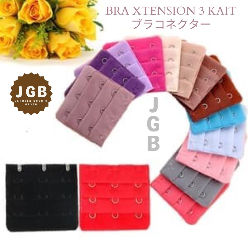Bra Extension 3 Pengait - Penyambung tali BH 3 pengait