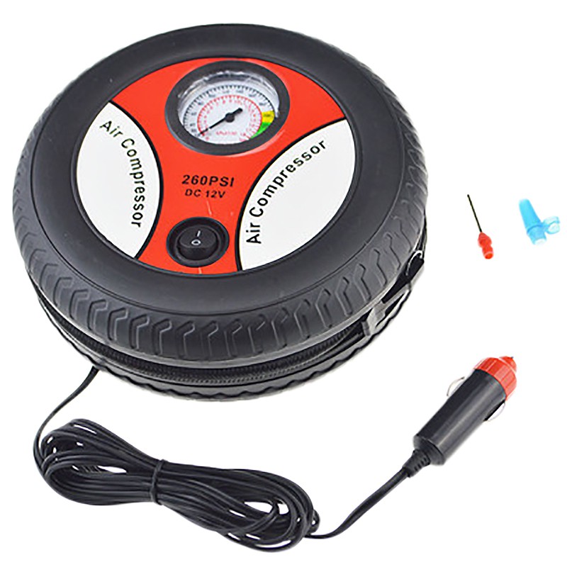 Tire Inflator Car Air Pump Compressor Electric Portable Auto 12V Volt 100 PSI