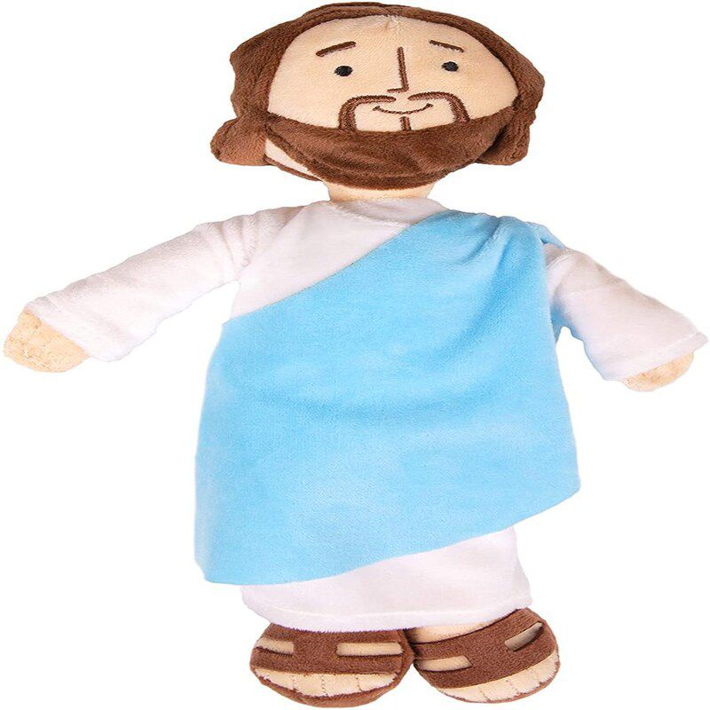 Boneka Jesus Bahan Plush Ukuran 32cm Untuk Dekorasi Natal