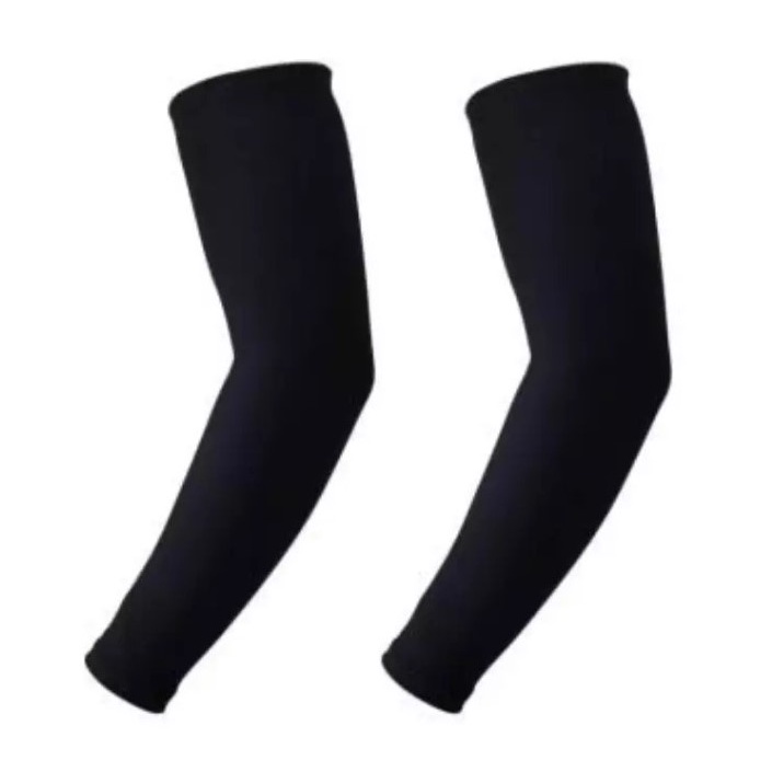 Manset Lengan Panjang Pria Wanita / Manset Tangan Hitam Marun Cream Navy Putih