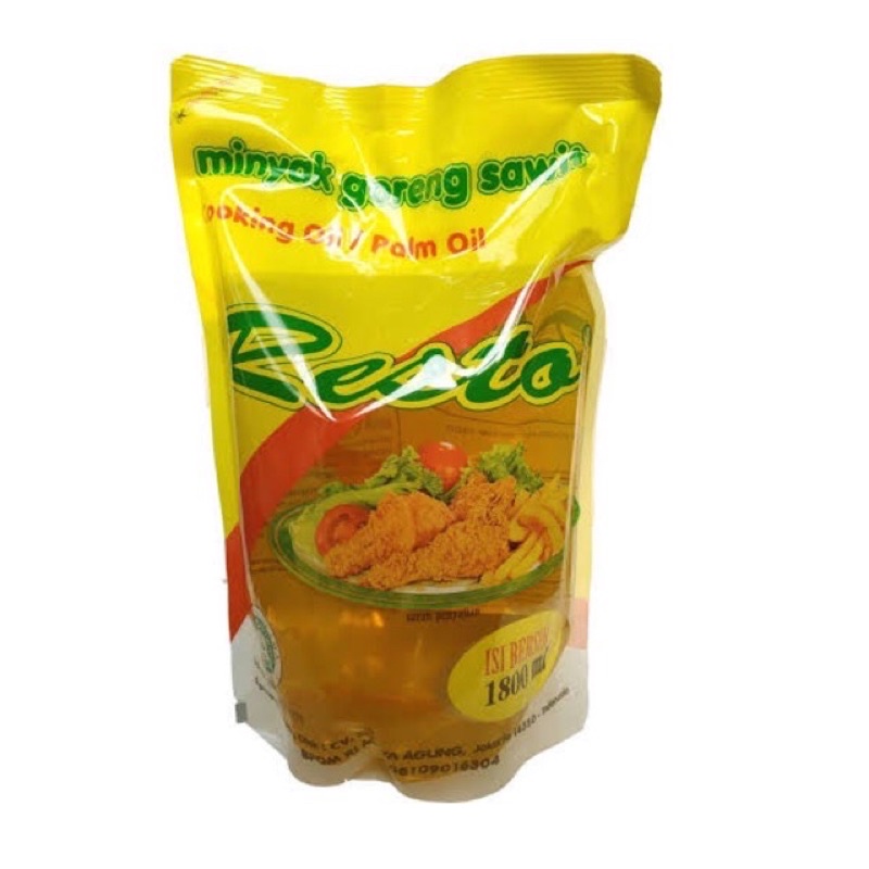 

Minyak Goreng Resto 1,8 liter (1800ml)