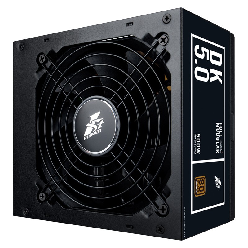 1STPLAYER PSU DK5.0 500W Full Modular 80+ Bronze PS-500AX (BM)