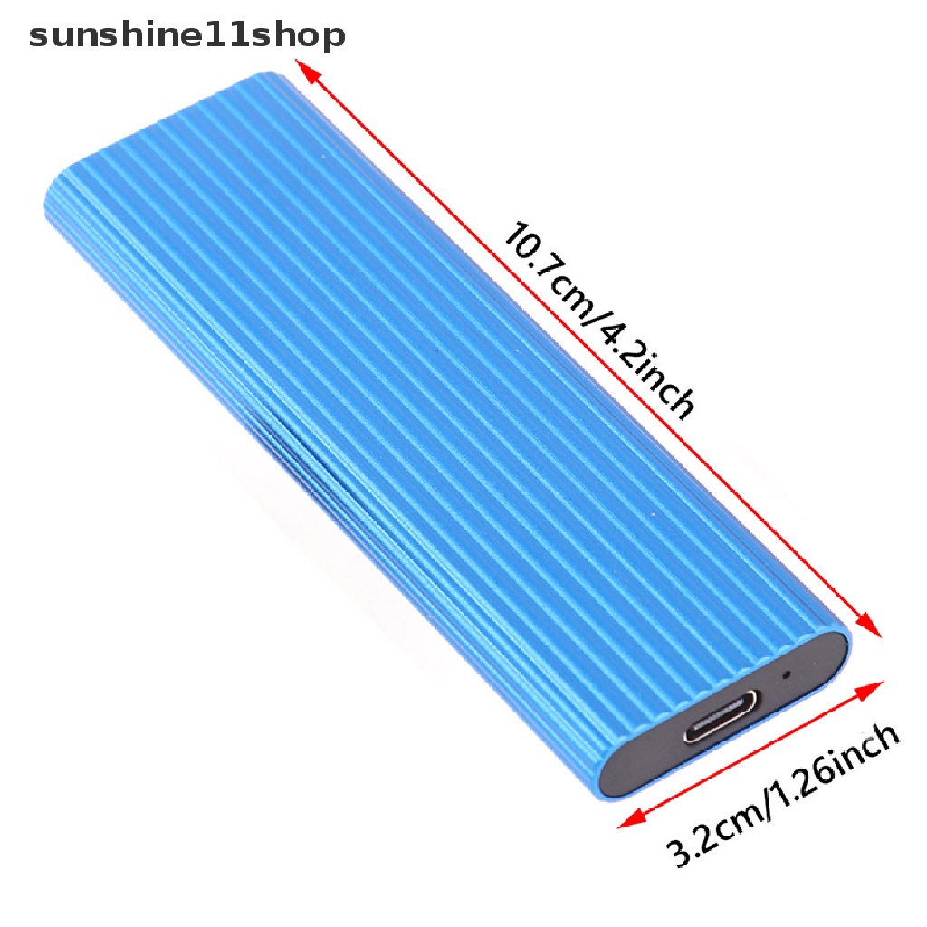 Sho Hardisk Eksternal SSD 1TB 2TB 4TB 8TB USB 3.1 Tipe C