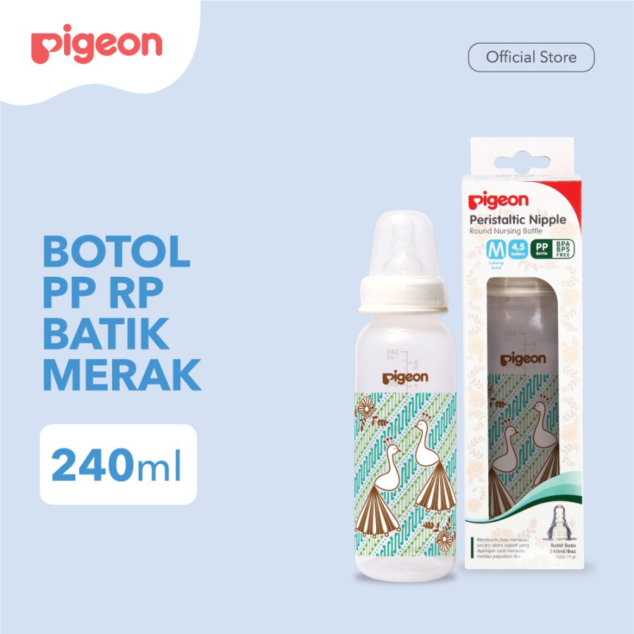 PIGEON Botol PP RP 240Ml BATIK