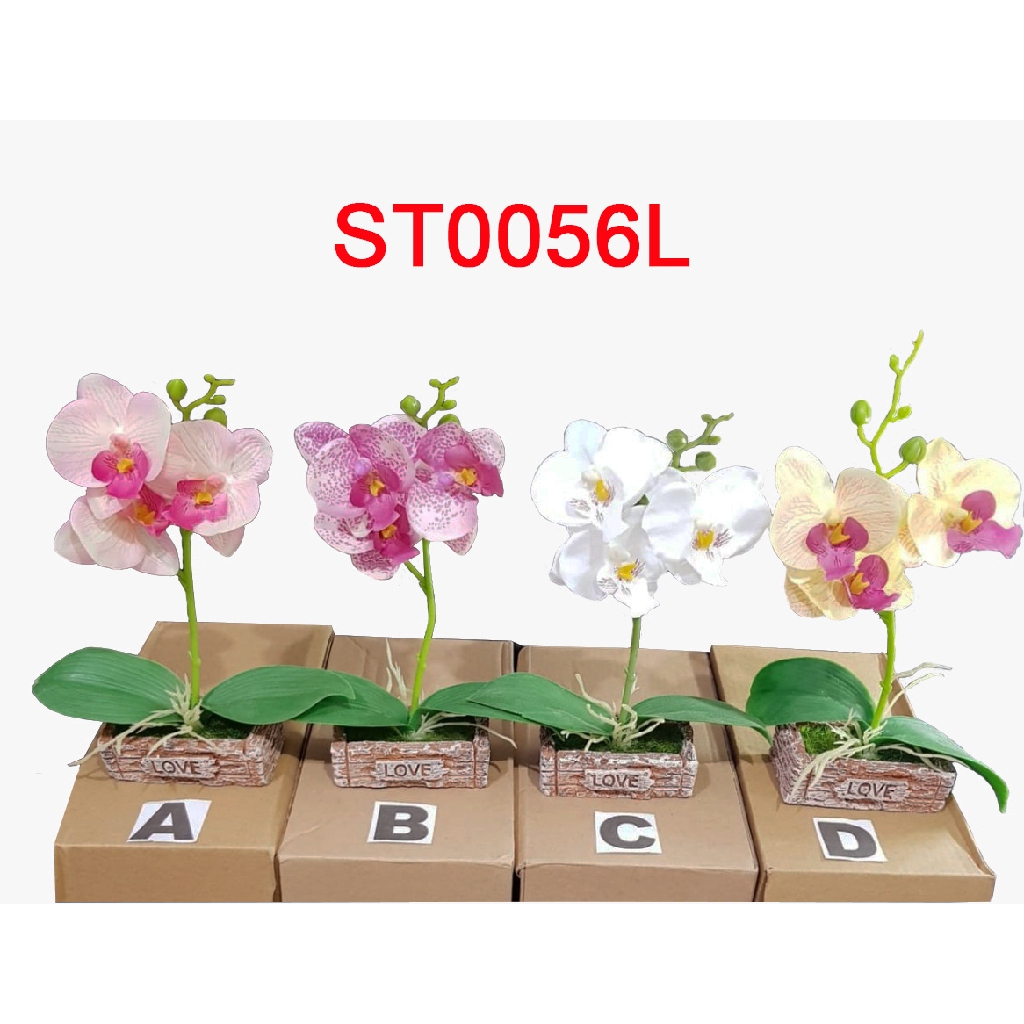 ST005L Bunga Plastik Pajangan - Bunga Palsu Pajangan M703
