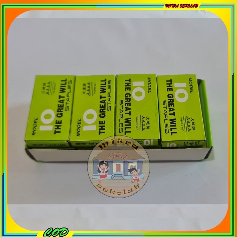 

Isi Staples No.10 Great