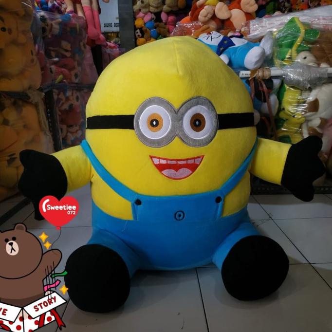Produk Terbaik] Boneka Minion Jumbo Minions Besar Sni