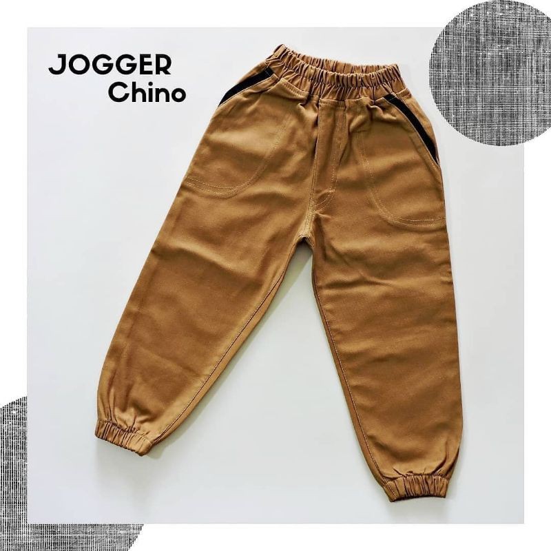 CELANA JOGER/JOGGER CHINO/CHINOS ANAK MURAH BAHAN MONALISA BOY/LAKILAKI/COWOK PANJANG PINGGANG KARET