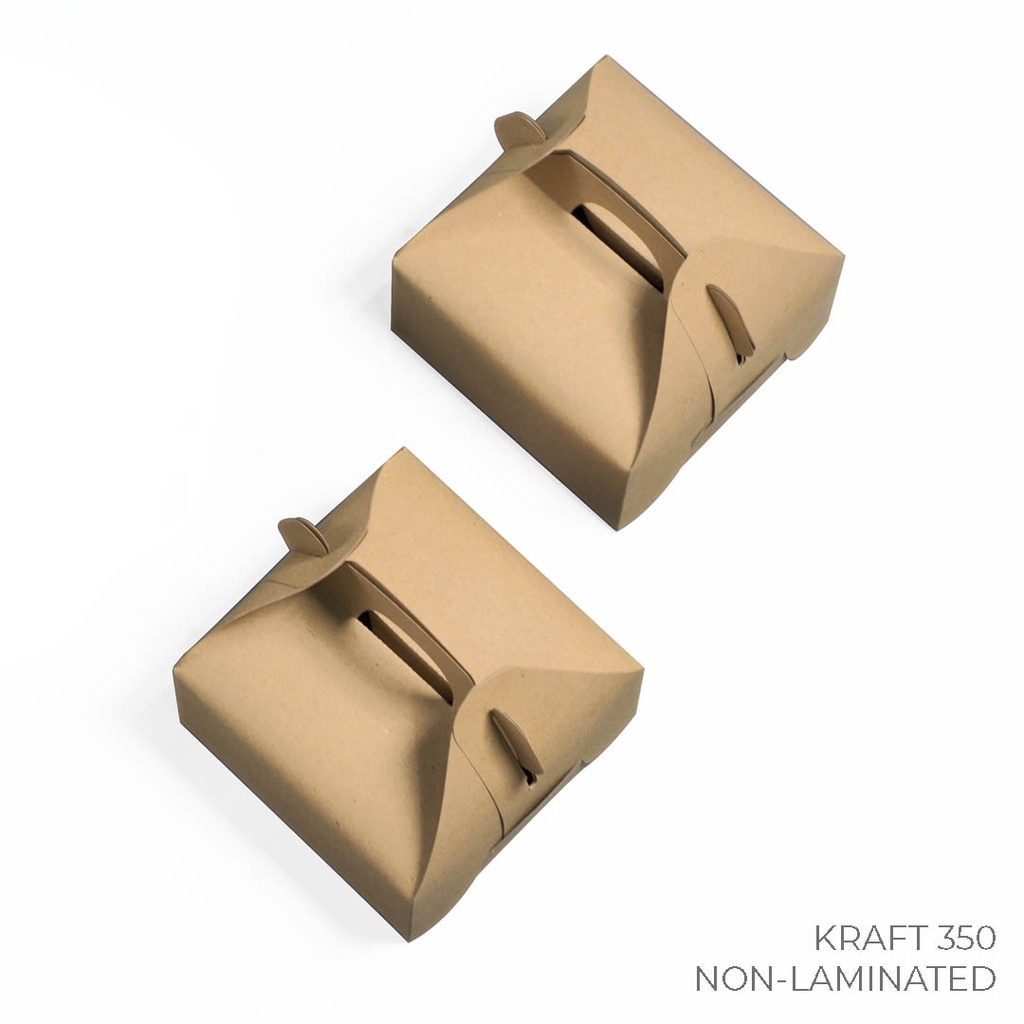 

Ashadewi Gayatri - Gable Box Kraft : 14,5 x 14,5 x 8cm / box mangkok twotone / box toples 350gr