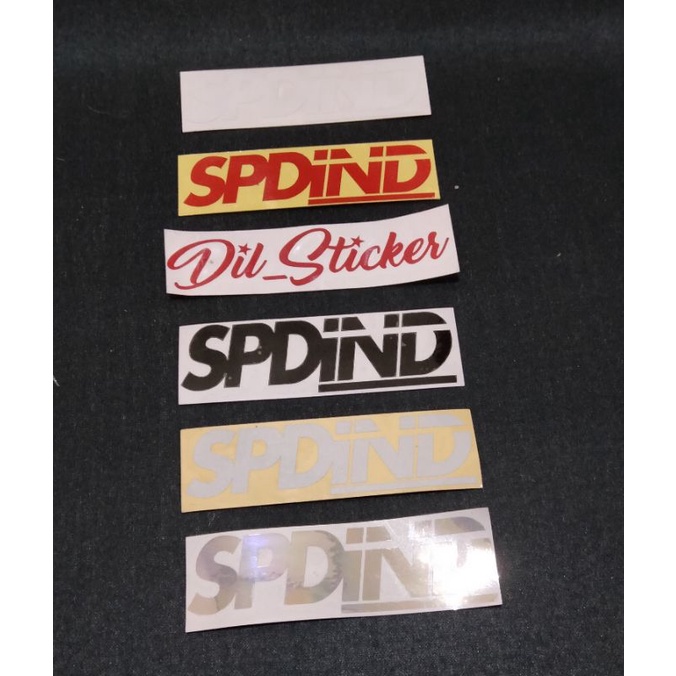 

STICKER SPDIND CUTTING