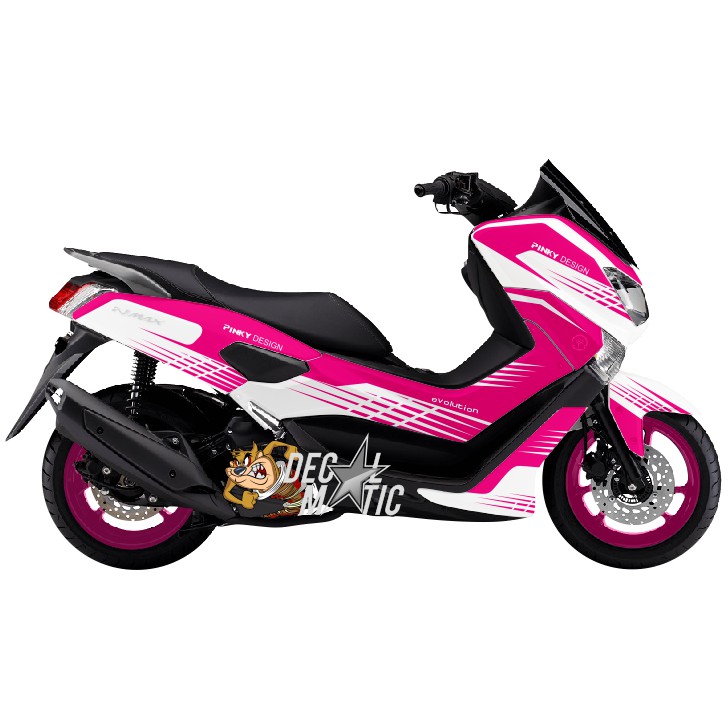 Decal Stiker Full Body Yamaha Nmax 2015 2018 2019 Grafis Pink