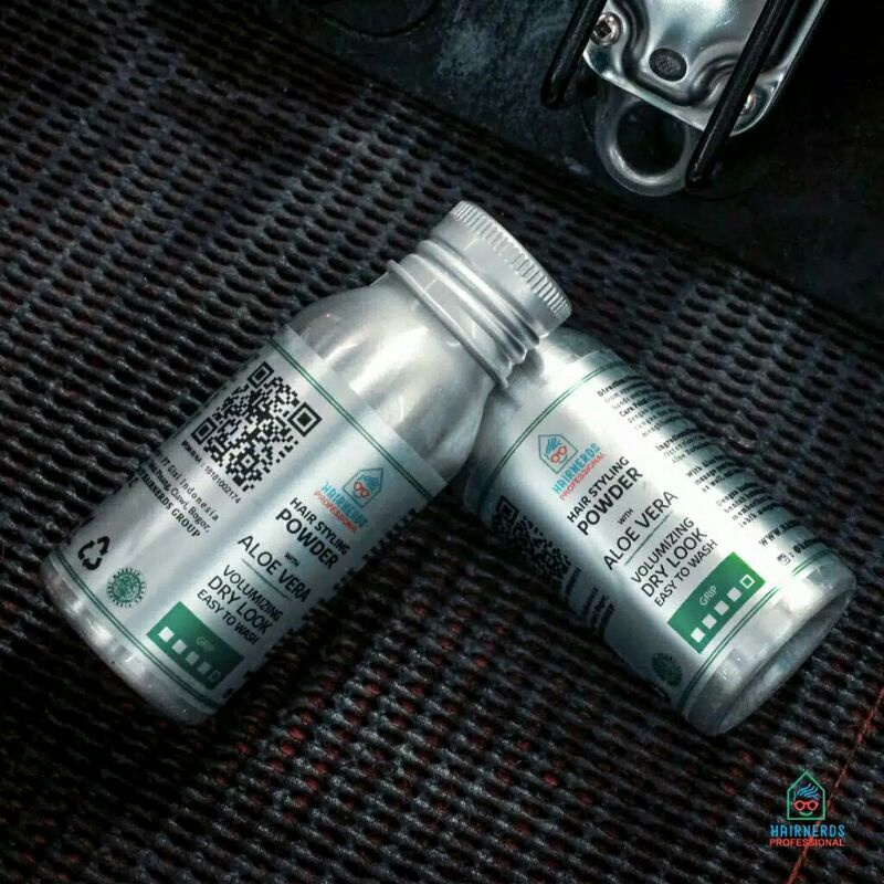 HAIRNERDS PROFESIONAL POMADE POWDER ( BELI 2 SUDAH HARGA GROSIR )