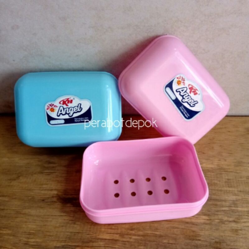 Tempat Sabun Kotak Plastik