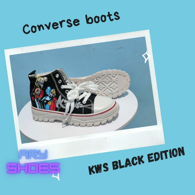Converse boots korean style