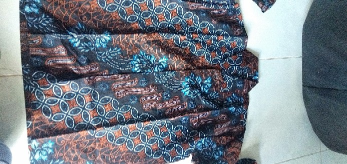 Kemeja Batik Anak Seno Biru Liris Kawung Kemeja Hem Kids Fashion