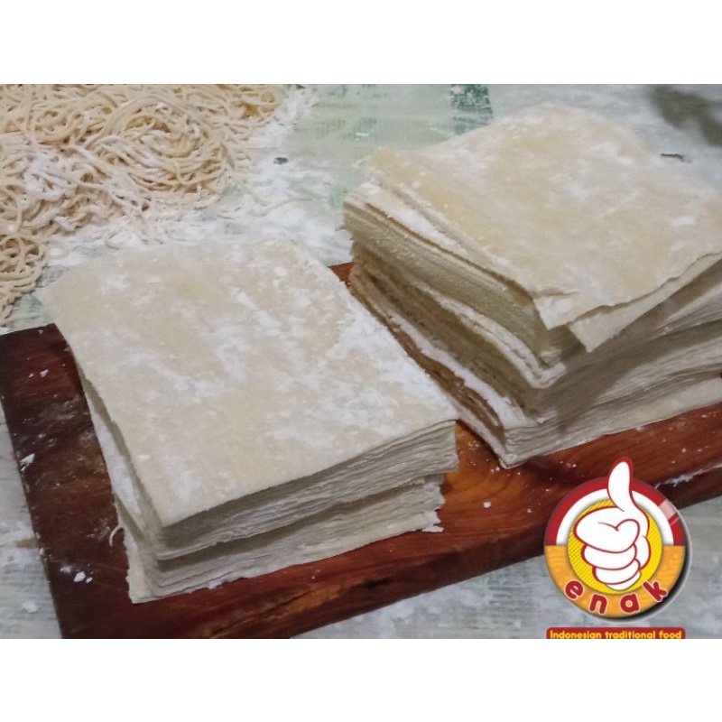

Kulit Pangsit Tipis Home made | Rebus, Goreng