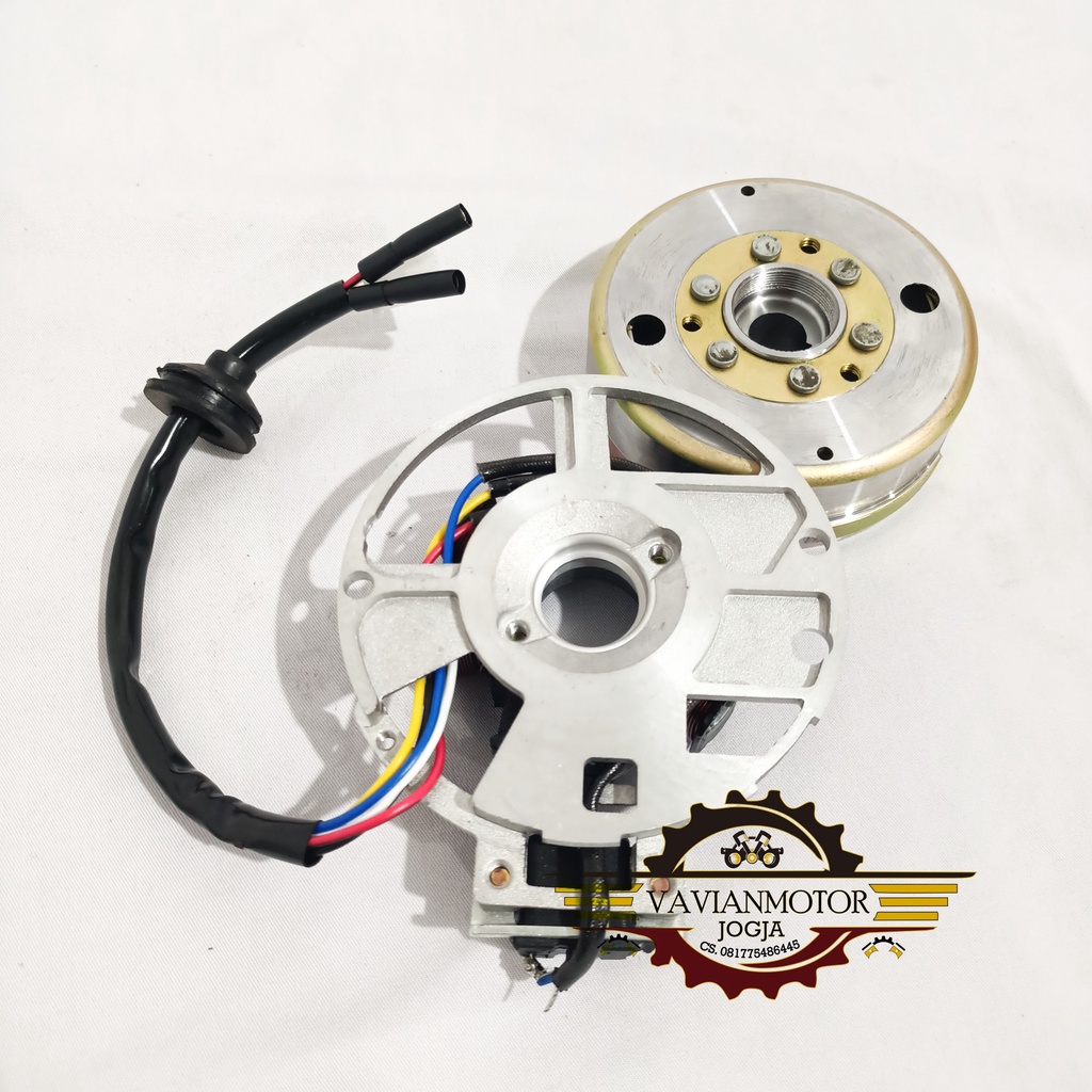 Magnet Magnit Mahnet Mahnit Pengapian Kimcil Racing Set plus spul assy PNP RXZ RX Z