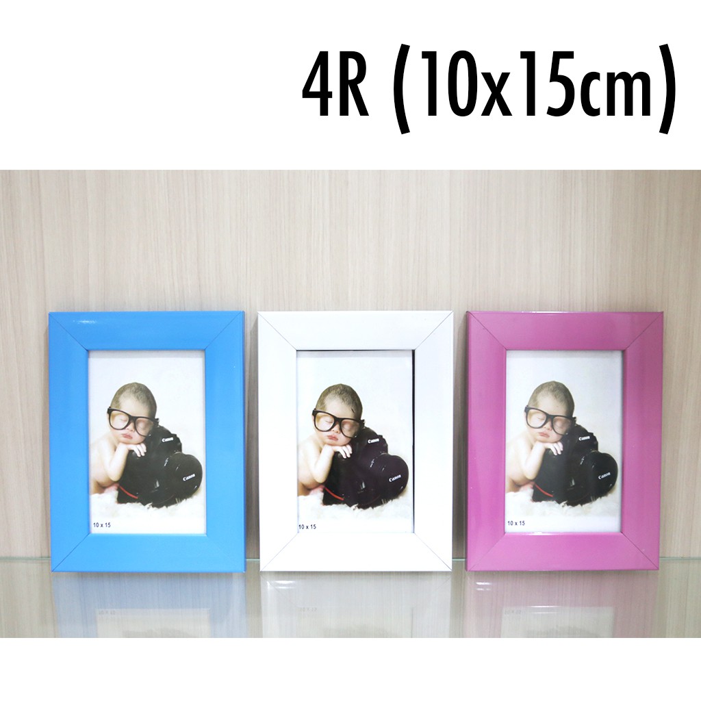 Frame / Bingkai / Pigura Foto 4R (10 x 15 cm) putih