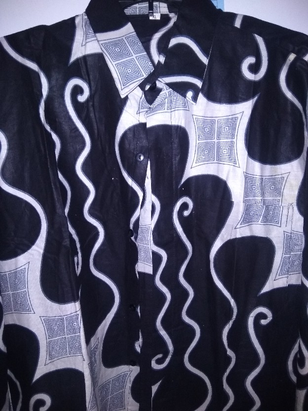 Kemeja Batik Pekalongan Motif Seno Parang Besar