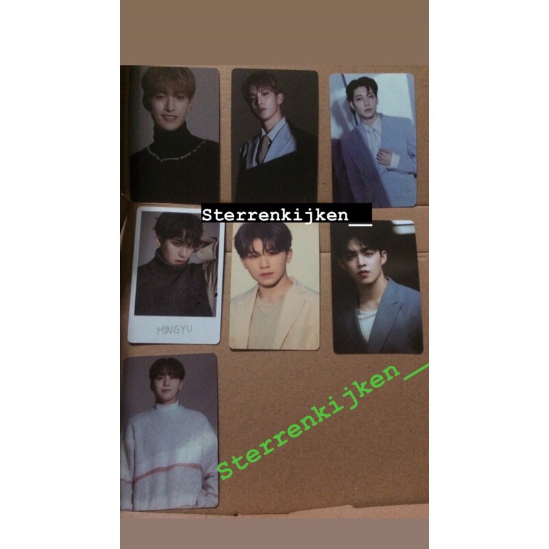 TC INCOMPLETE mingyu wonwoo scoups dk woozi seungkwan