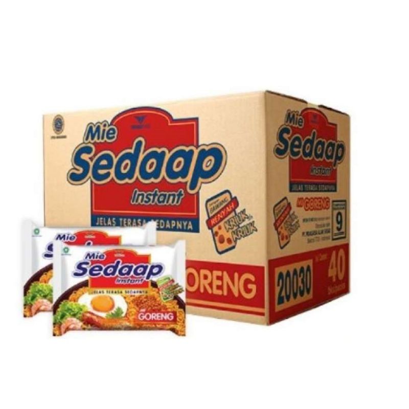 

Mie Sedap Goreng 1dus /40pcs