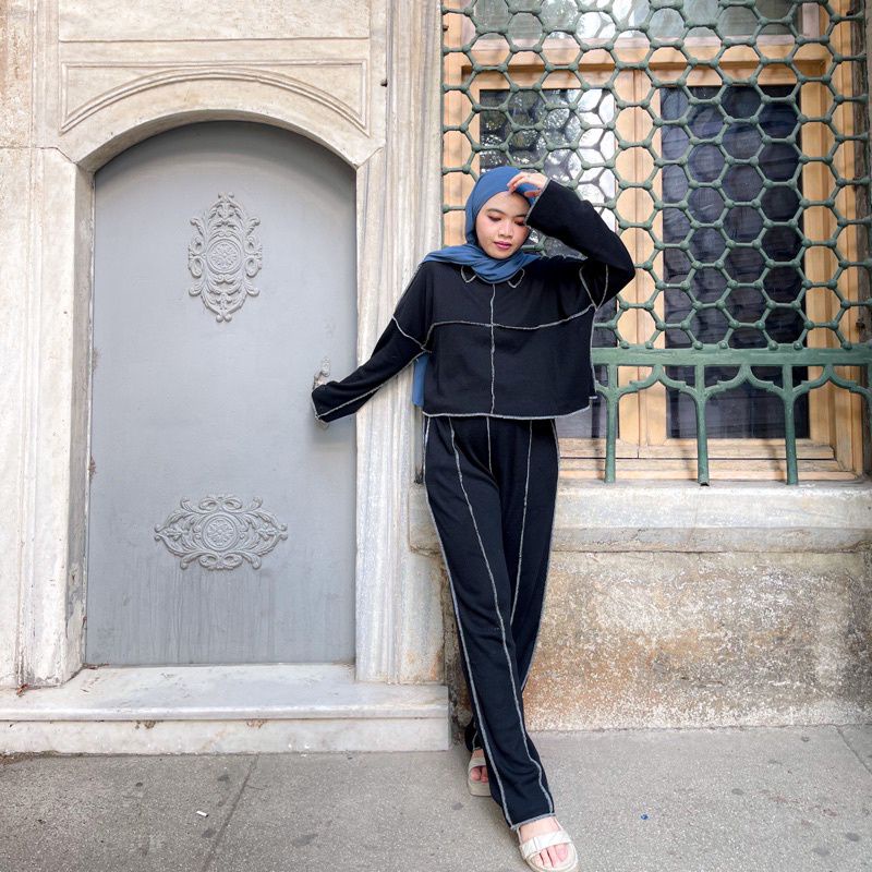 egainajaaa - Blouse terbalik Baju atasan wanita Model terbaru Viral Atasan Jumbo Kemeja jahit alya k