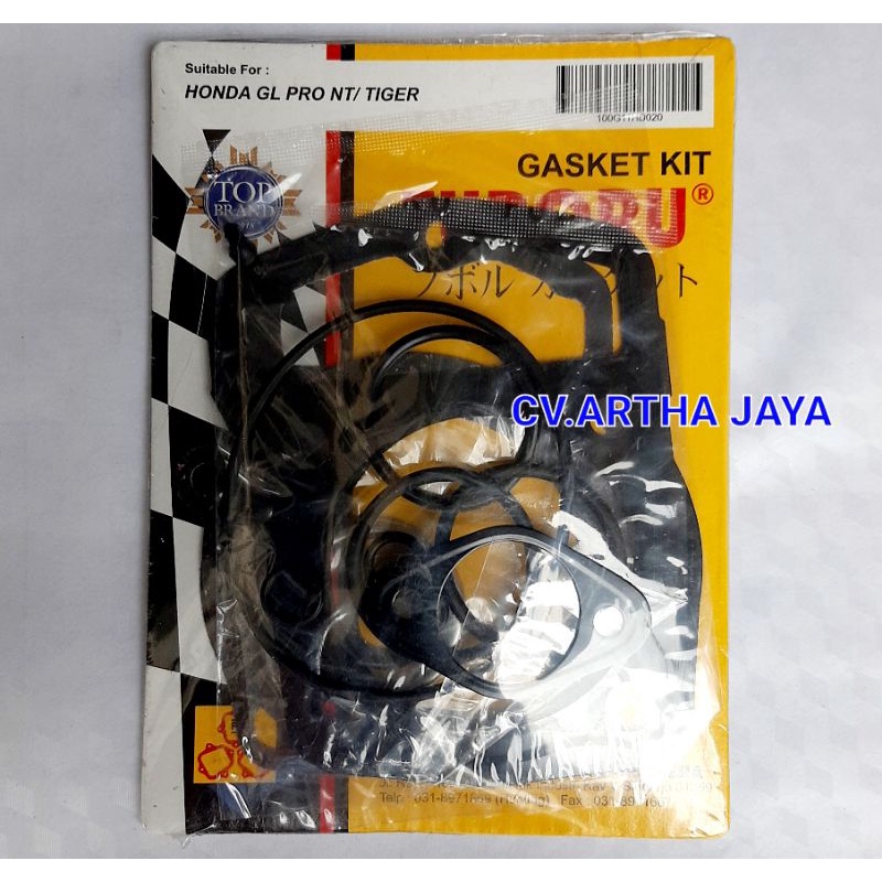 PACKING TOP SET / GASKET KIT SET  / TOPSET FUBORU HONDA TIGER / MEGA PRO / GL PRO NEOTECH / MEGAPRO 