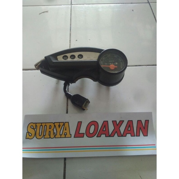 SPIDOMETER KAWASAKI KLX LAMA SPIDO KAWASAKI KLX OLD ORIGINAL SECOND