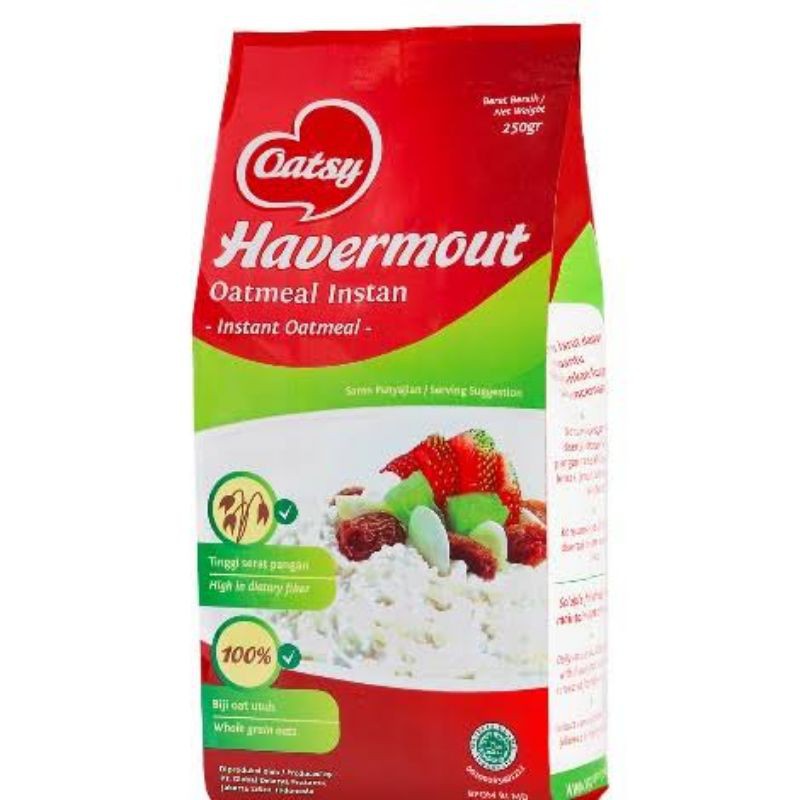 

OATSY HAVERMOUT INSTANT OATMEAL 750GR